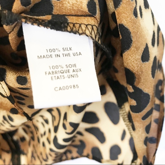 Nanette Lepore Silk Leopard Print Dress - Picture 5 of 5